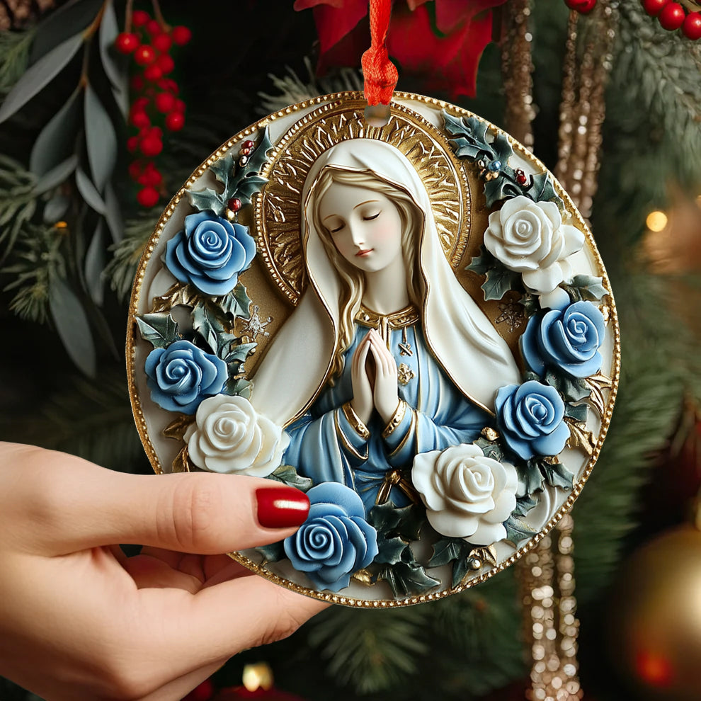 Spheregoods 2D Acrylic Ornament Blessed Mother Charm