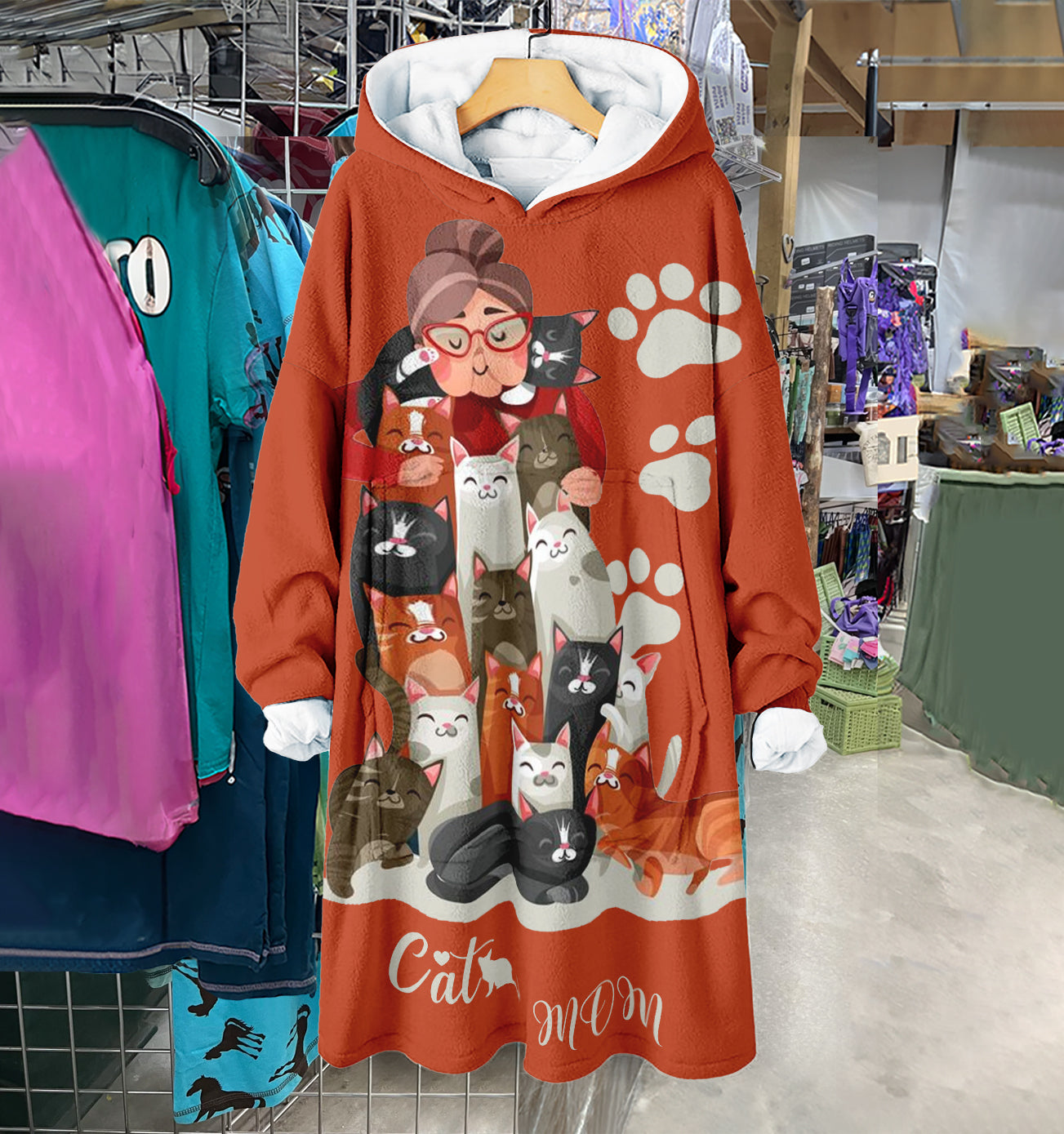 Spheregoods Huggie Blanket Cat's Mom