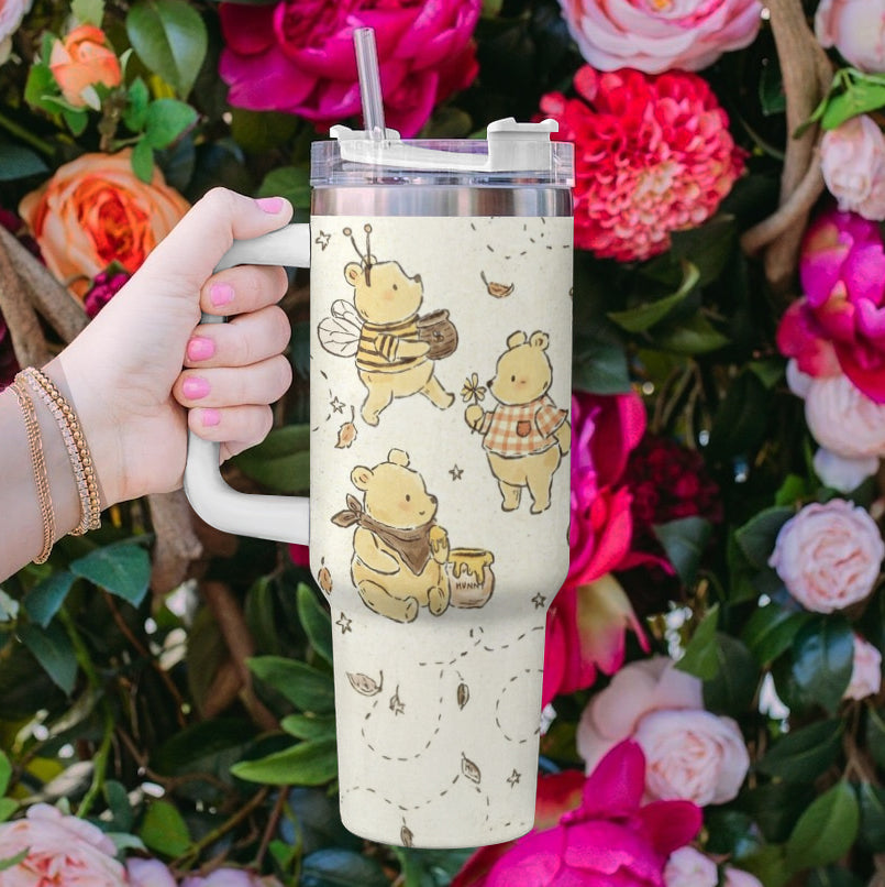 Spheregoods Tumbler Honey Bear Stroll