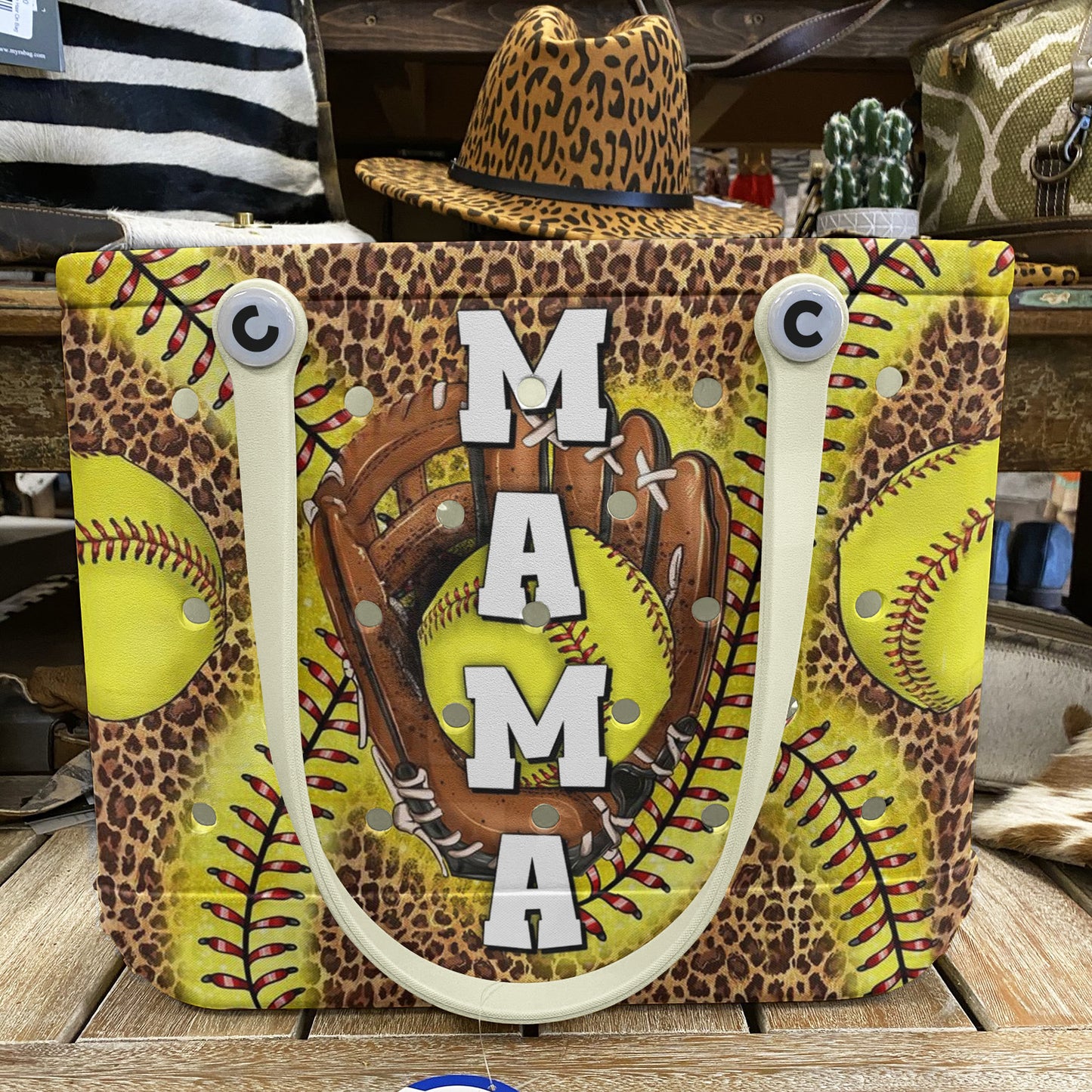 Spheregoods Cee™ Bag Leopard Softball Mama