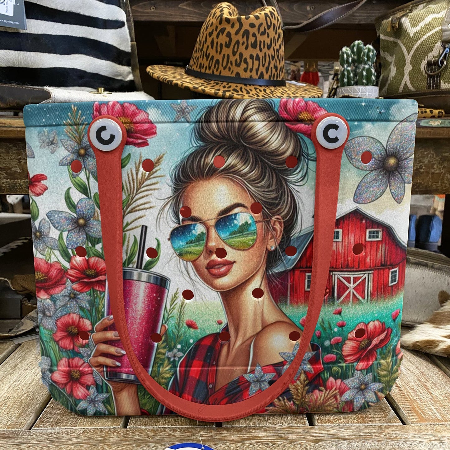 Spheregoods Cee™ Bag Red Barn Farm Straight