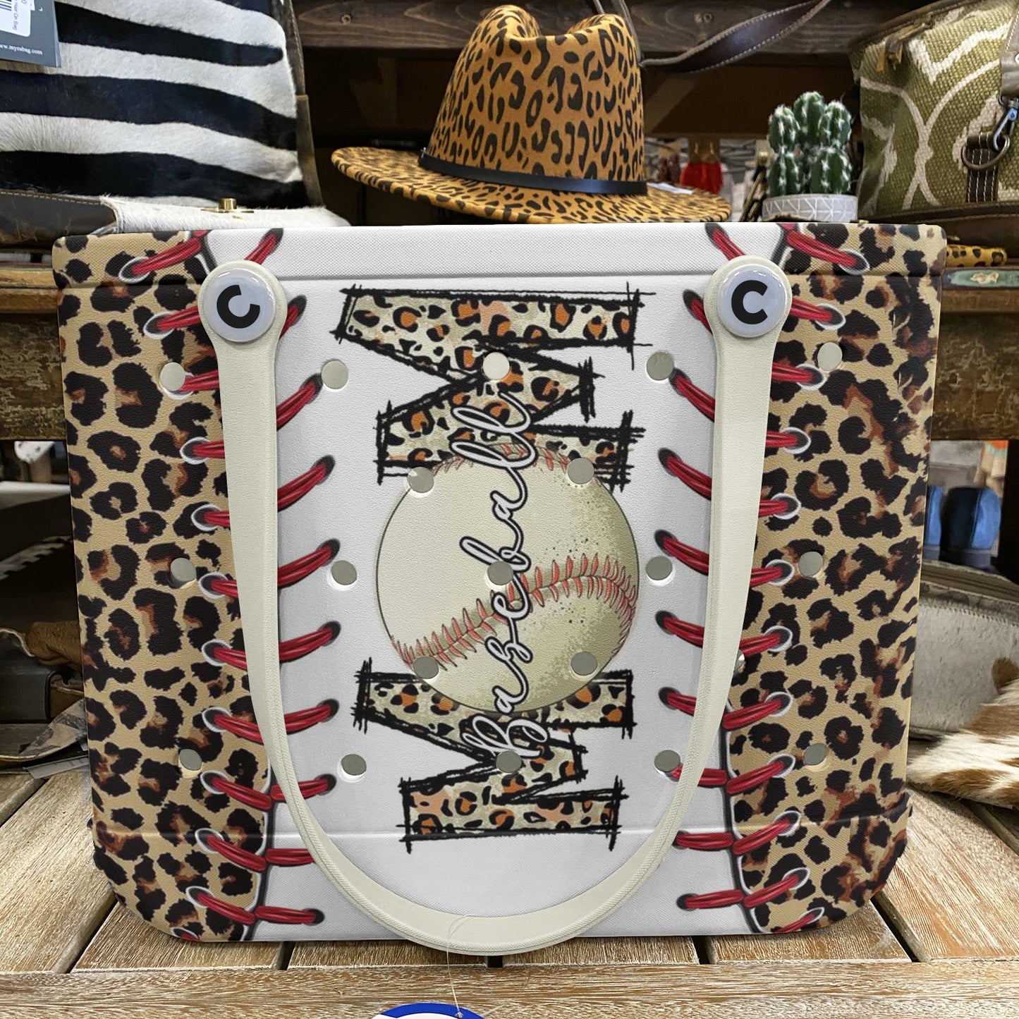 Spheregoods Cee™ Bag Leopard Baseball Mom