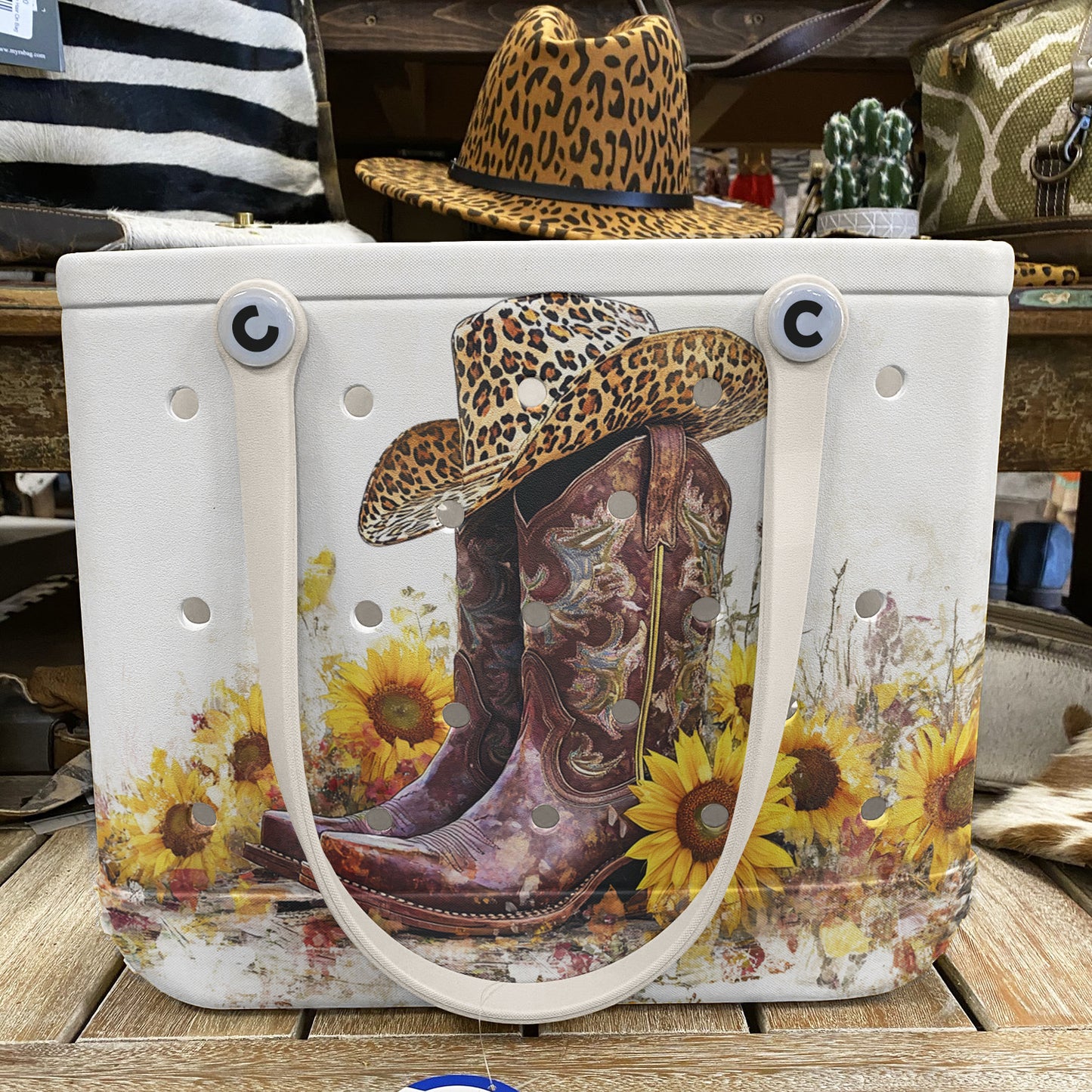 Spheregoods Cee™ Bag Sassy Boots & Leopard Roots