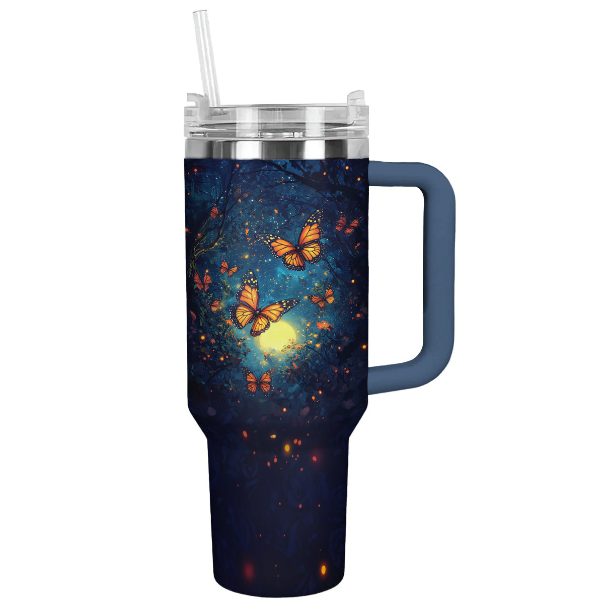 Spheregoods Tumbler Moonlight Butterflies