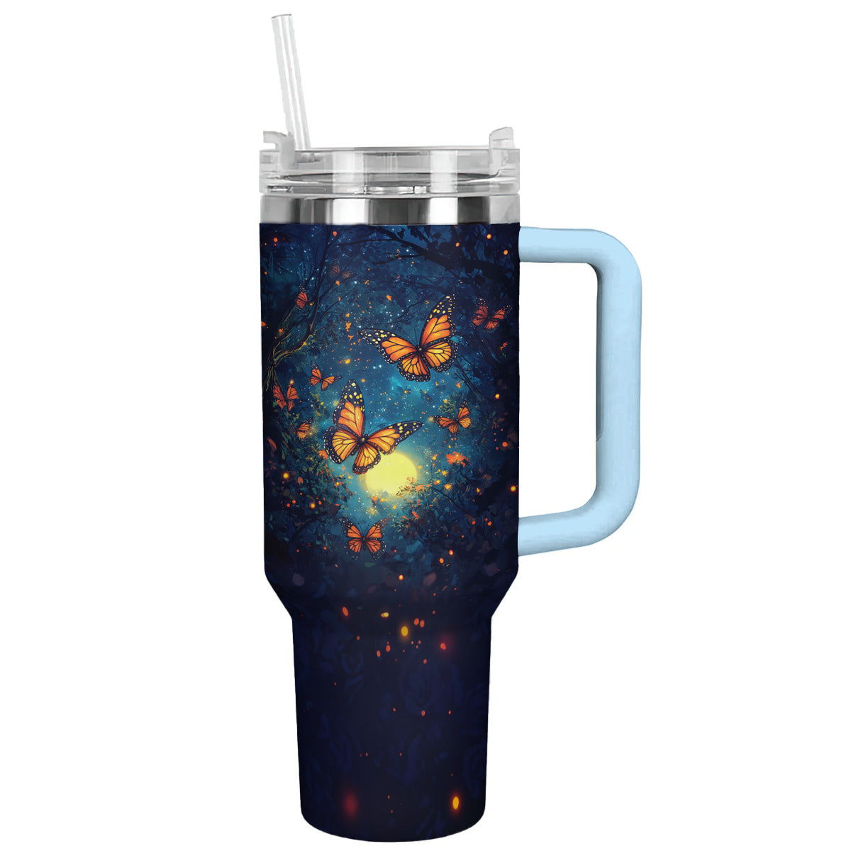 Spheregoods Tumbler Moonlight Butterflies
