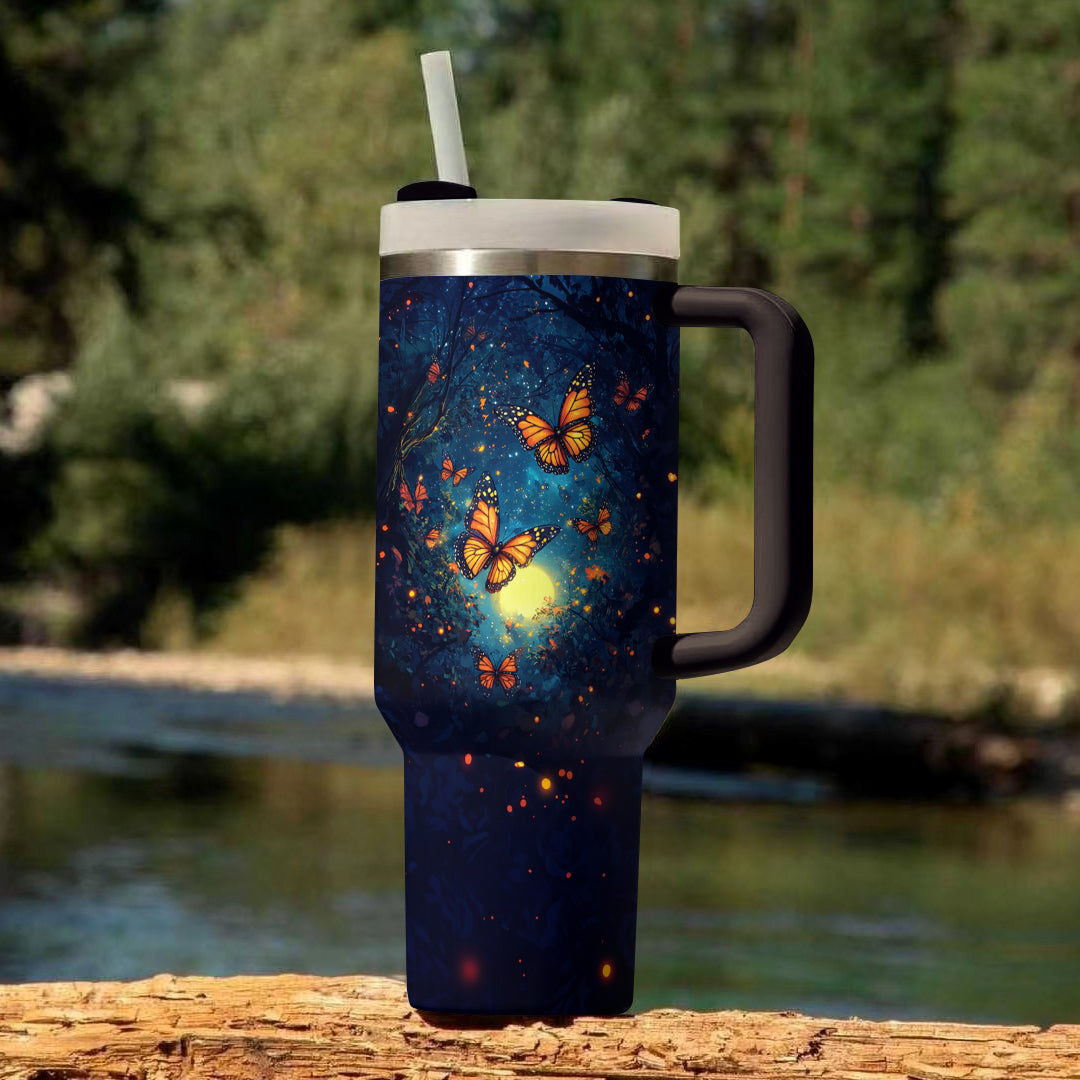 Spheregoods Tumbler Moonlight Butterflies