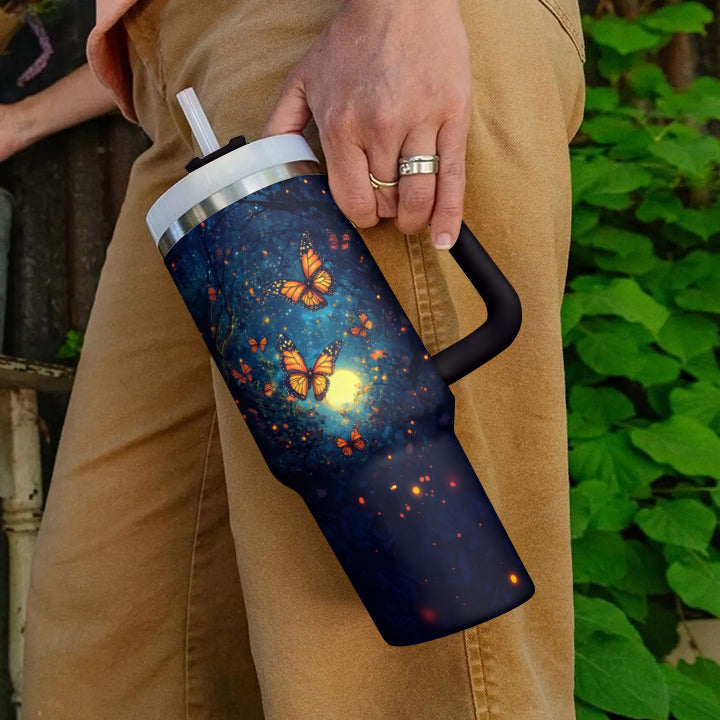 Spheregoods Tumbler Moonlight Butterflies