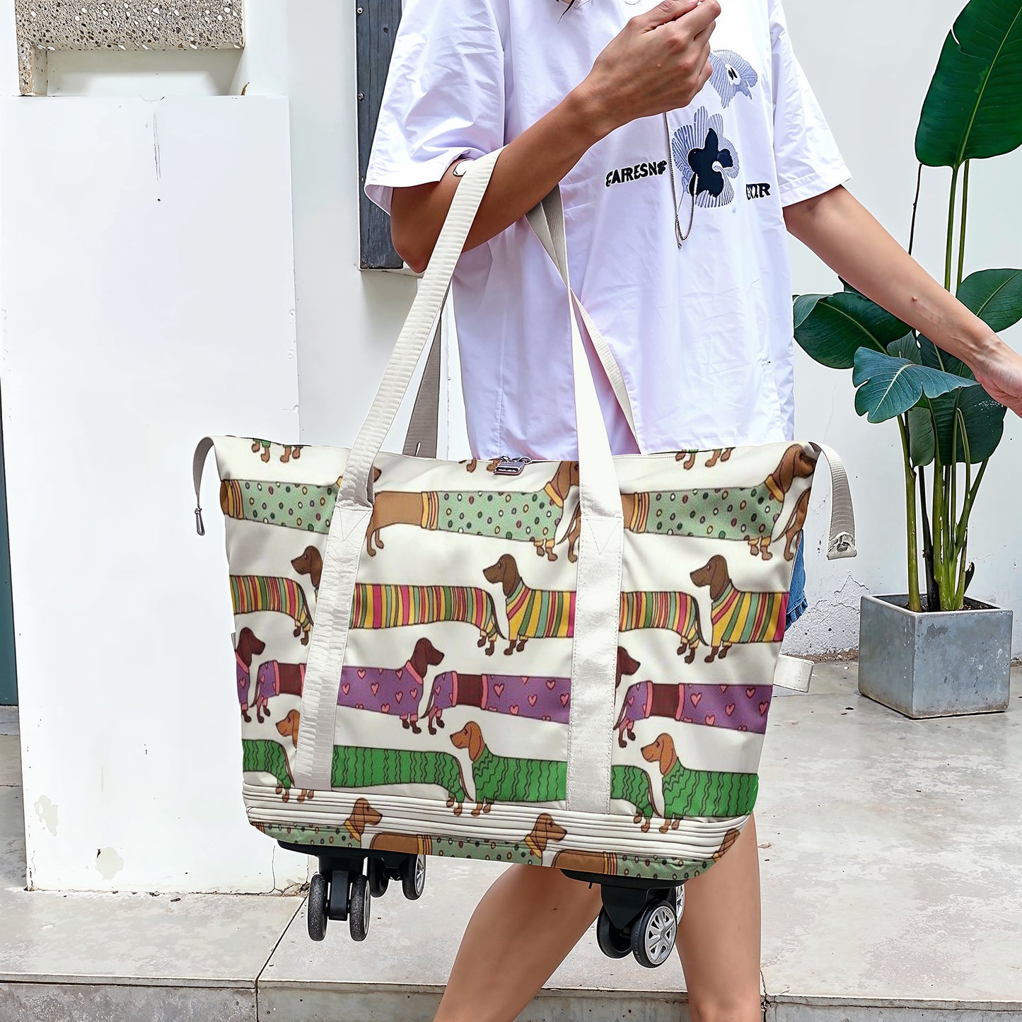 Spheregoods Luggage Bag Run Run Run