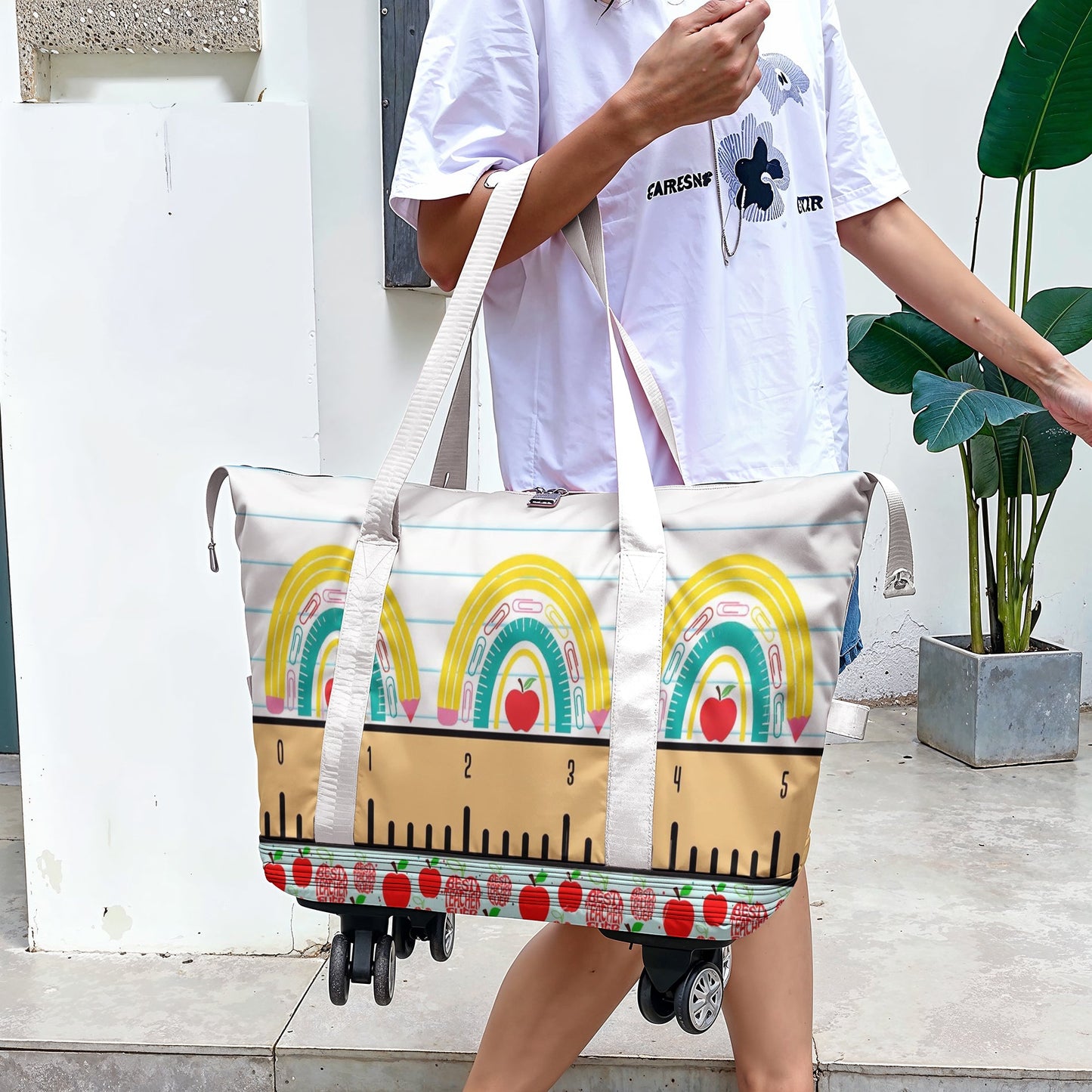 Spheregoods™ Luggage Bag Teacher Vibes