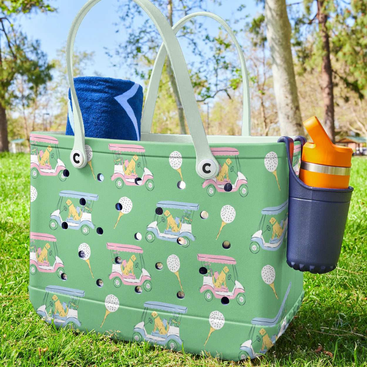 Spheregoods Cee™ Bag Golf Cart Goldens
