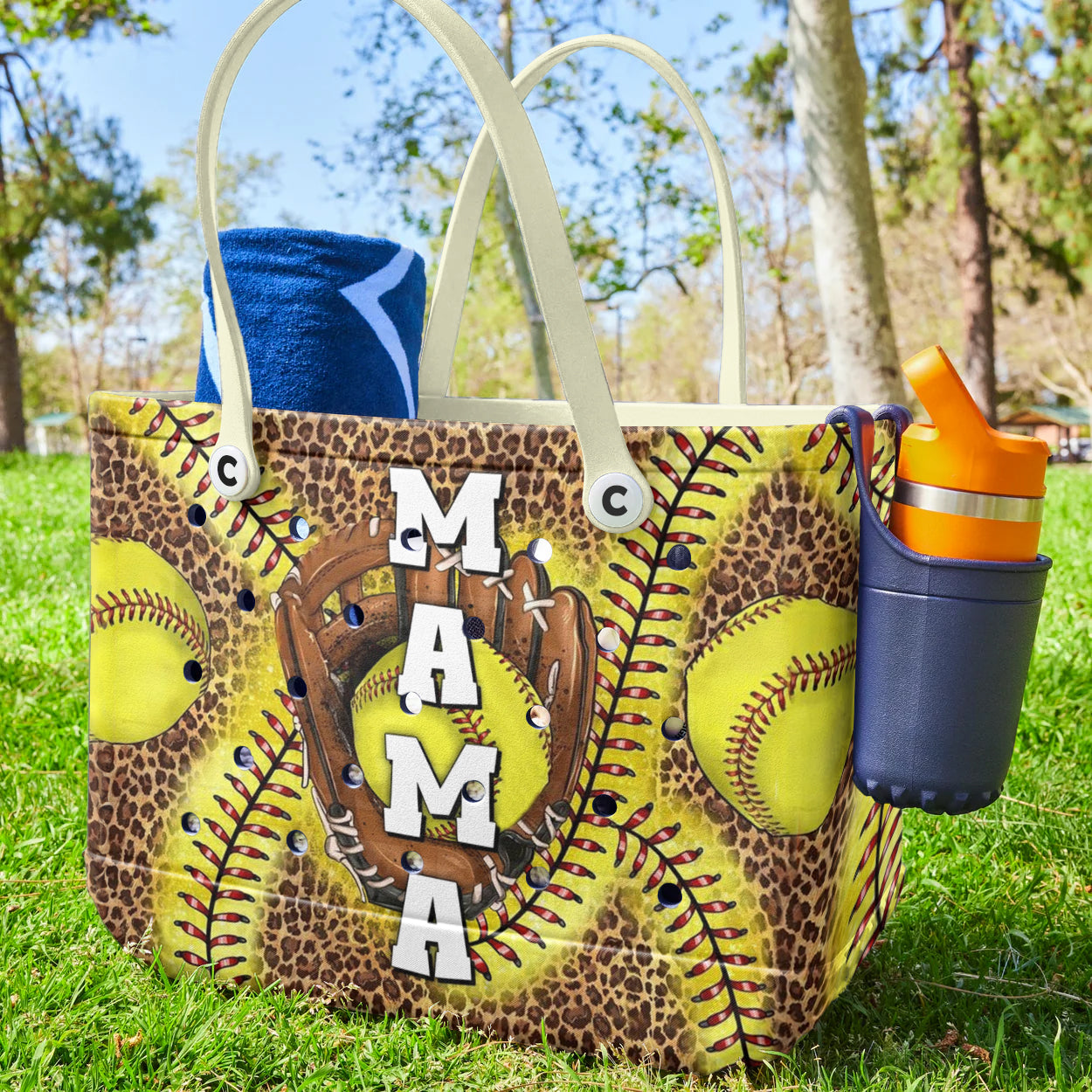 Spheregoods Cee™ Bag Leopard Softball Mama