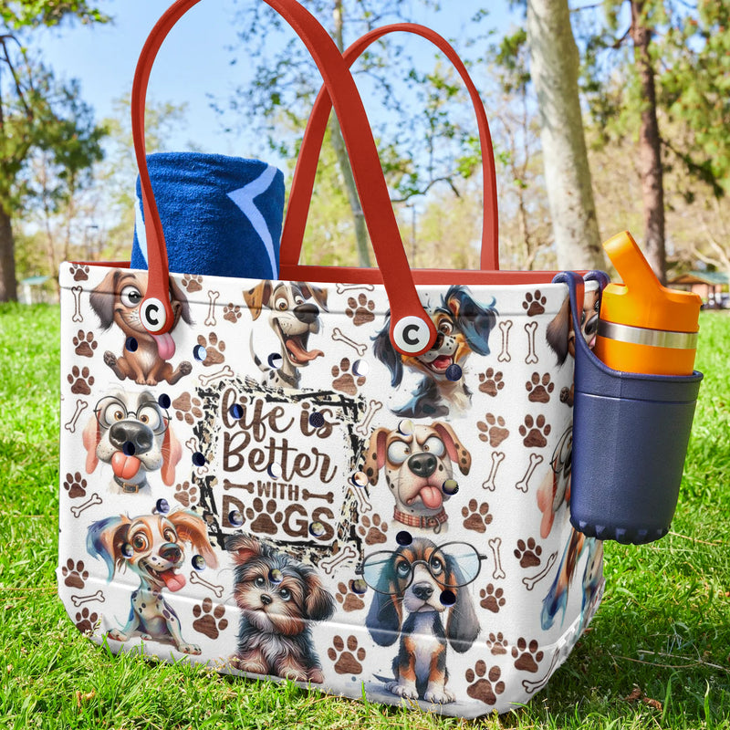 Spheregoods Cee™ Bag Life is Better with Dogs