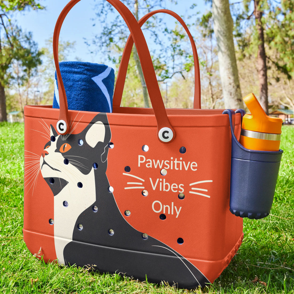 Spheregoods Cee™ Bag Pawsitive Cat Charm