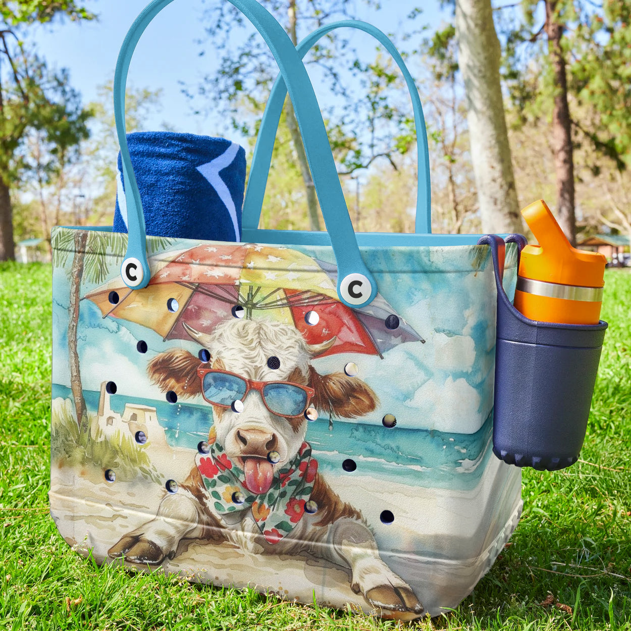Spheregoods Cee™ Bag Beachy Cow Vibes