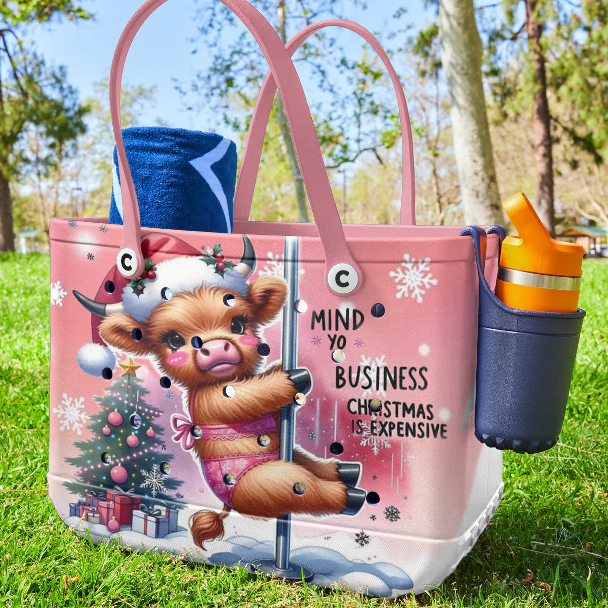 Spheregoods Cee™ Bag Moo-liday Mischief