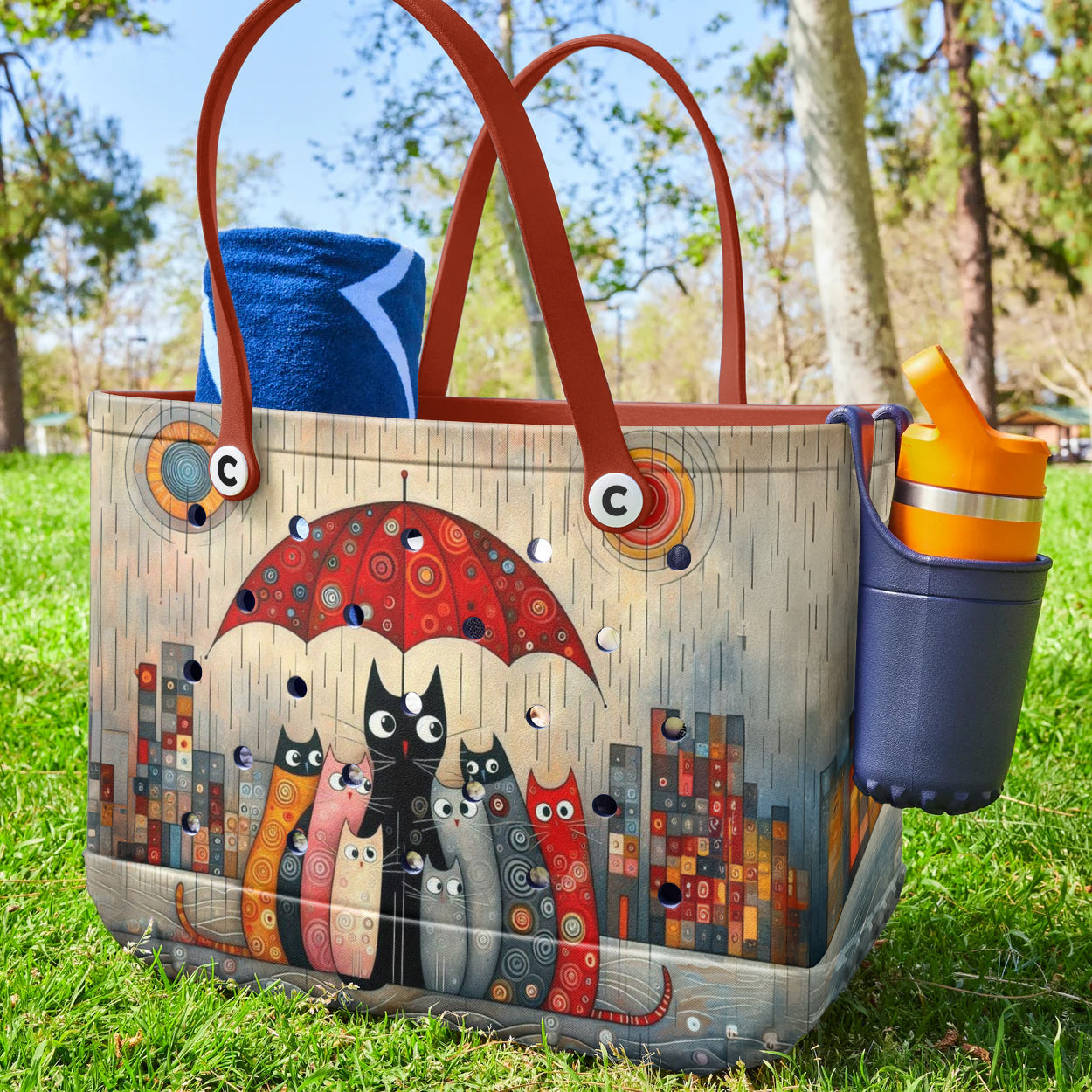 Spheregoods Cee™ Bag Pawsome Rainy Day