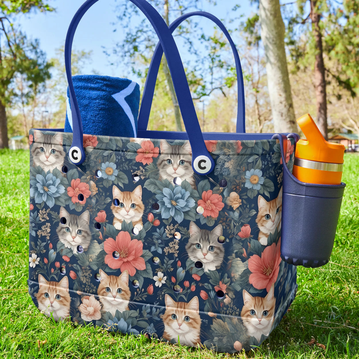 Spheregoods Cee™ Bag Feline Blooms