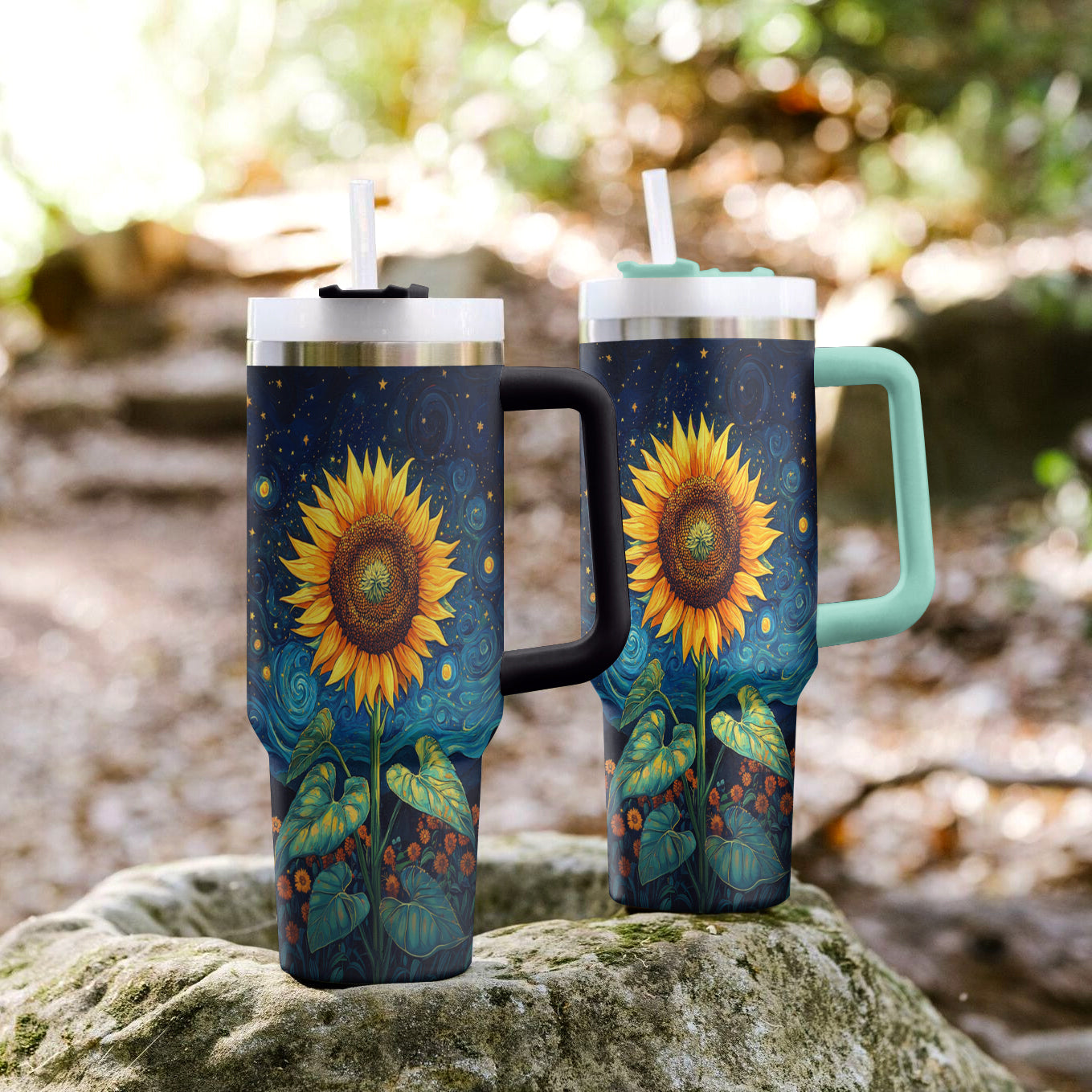 Spheregoods Tumbler Night Bloom