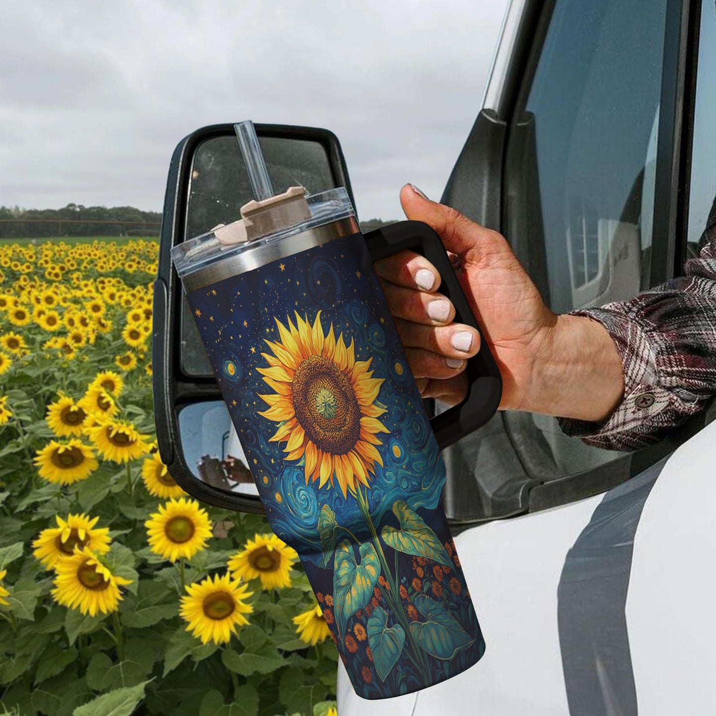 Spheregoods Tumbler Night Bloom