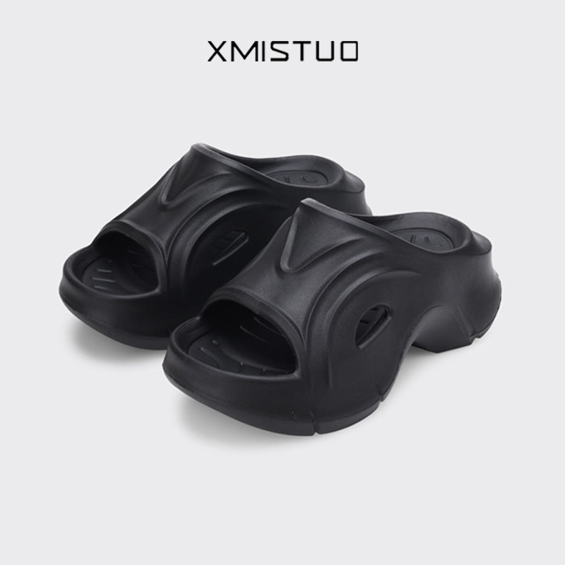 Platform Shoes Summer Outwear Fashion Thick Sole Non Slip Slippers