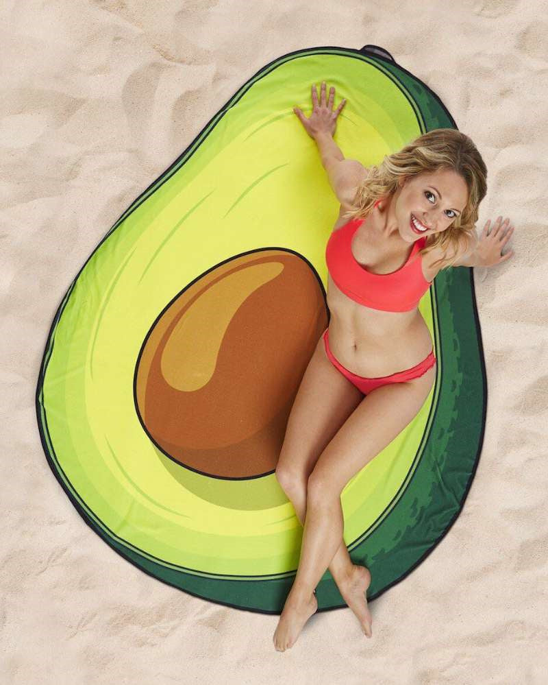 Internet Celebrity Fashion round Donut Background Fabric Beach Towel