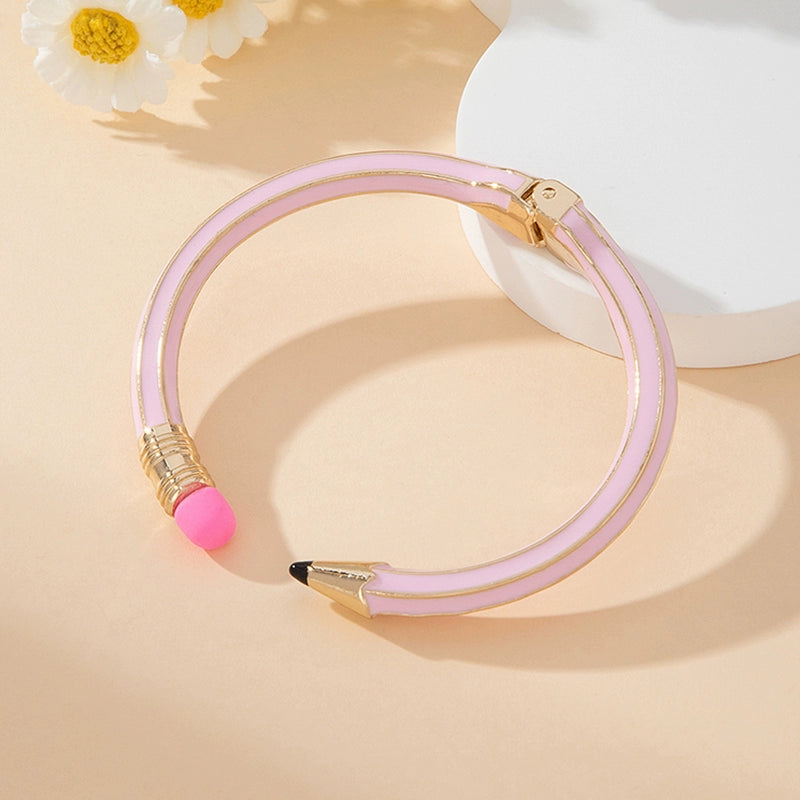 Fashion Elegant Color Bracelet – Korean Style Light Luxury Bangle