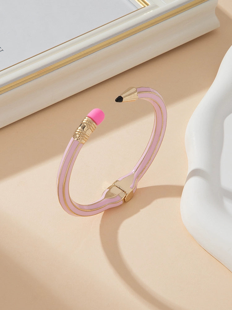 Fashion Elegant Color Bracelet – Korean Style Light Luxury Bangle