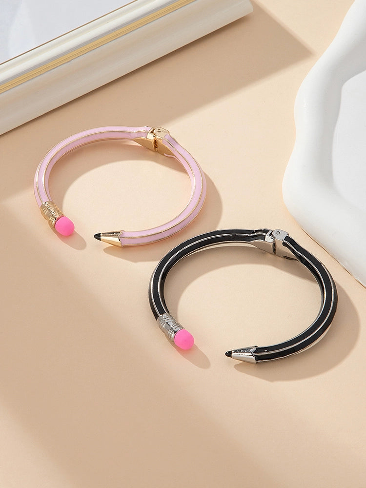 Fashion Elegant Color Bracelet – Korean Style Light Luxury Bangle