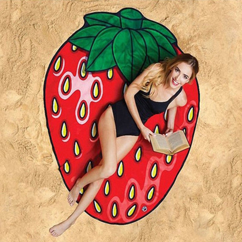 Internet Celebrity Fashion round Donut Background Fabric Beach Towel