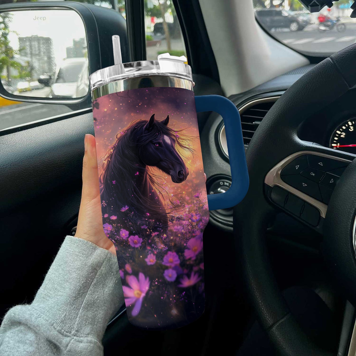 Spheregoods Tumbler Mystic Midnight Mare