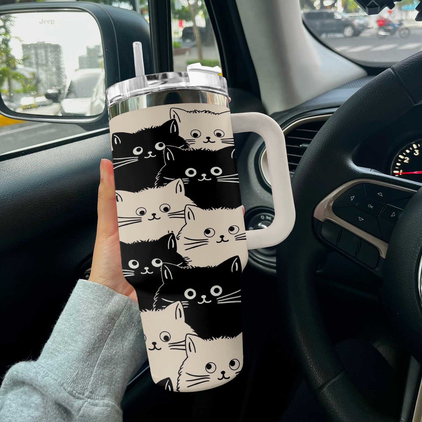 Spheregoods Tumbler Purr-fectly