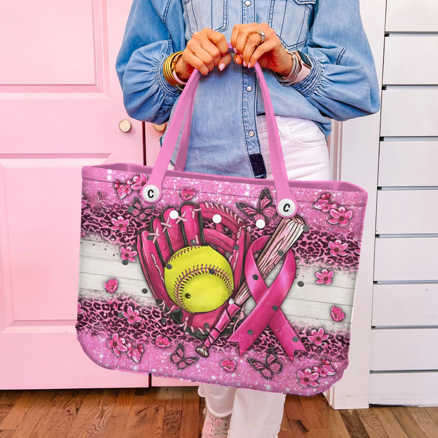 Spheregoods Cee™ Bag Pink Ribbon Pitch