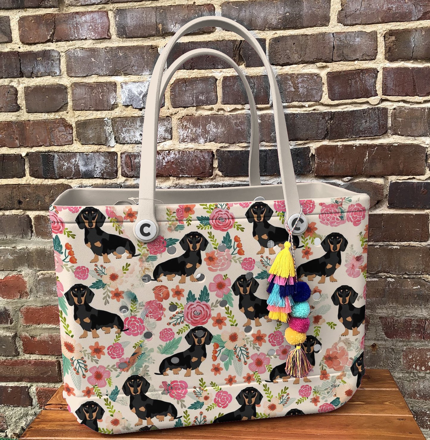 Spheregoods Cee™ Bag Dachshund Bloom Delight