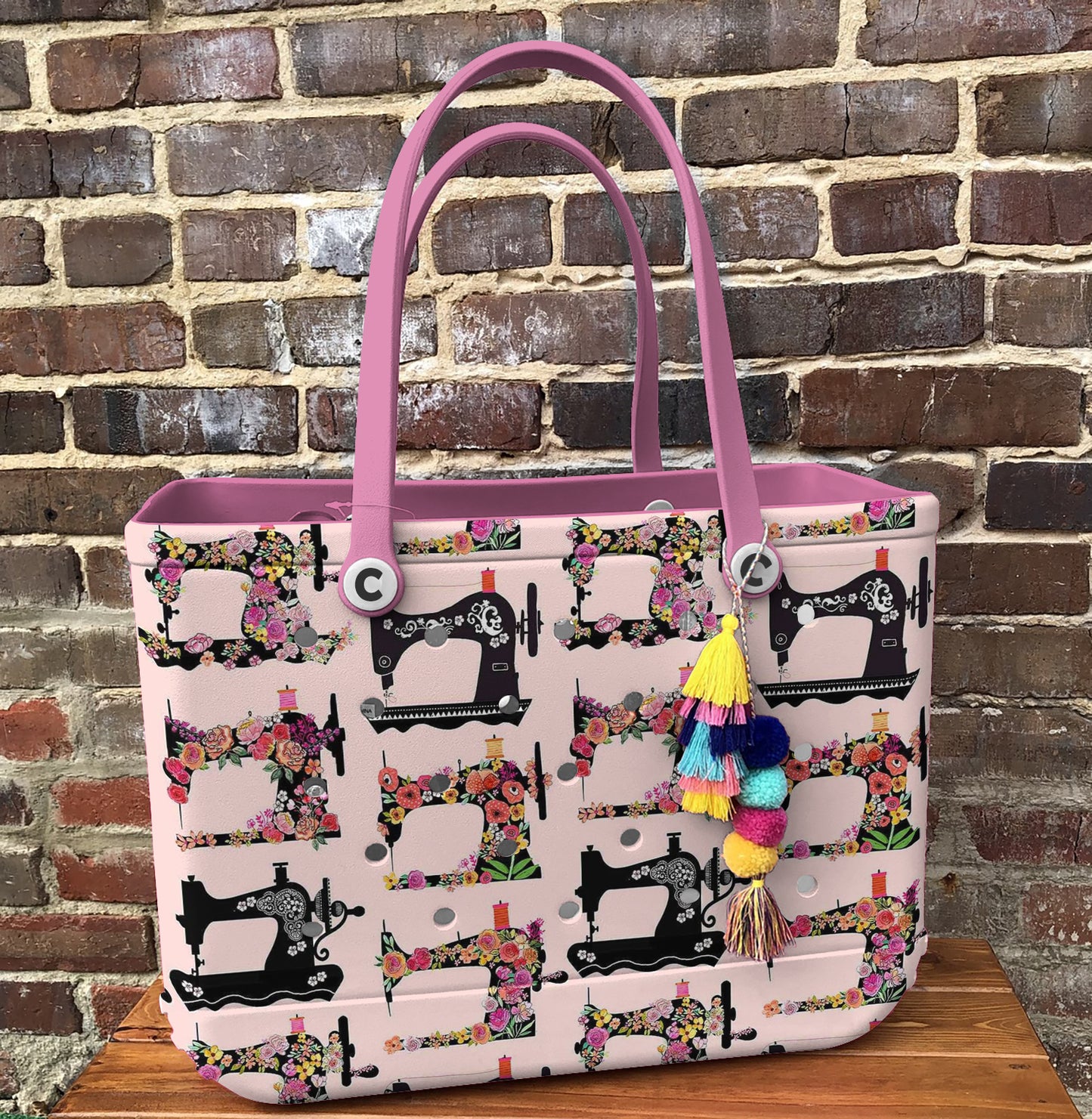 Spheregoods Cee™ Bag Floral Sewing Machines
