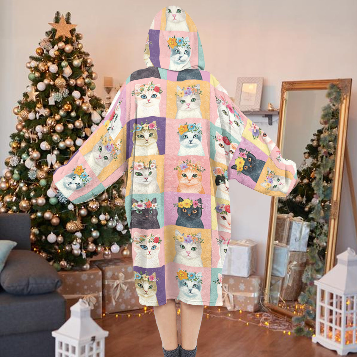 Spheregoods Huggie Blanket Pawsitively Pretty