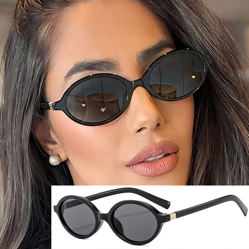 Sexy Small Oval Sunglasses