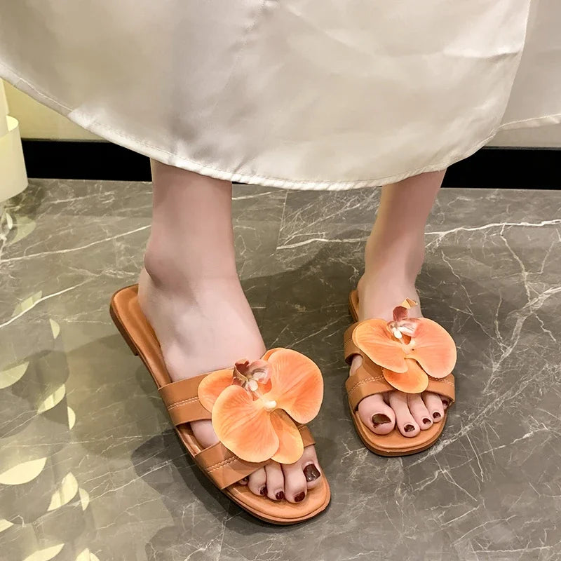 SphereGoods Women's Floral Sandals