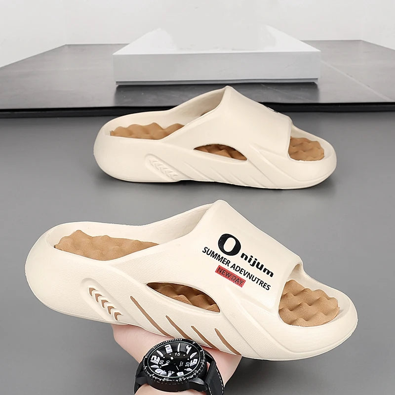 Men’s Massage Slippers – Comfortable Indoor & Outdoor Sandals