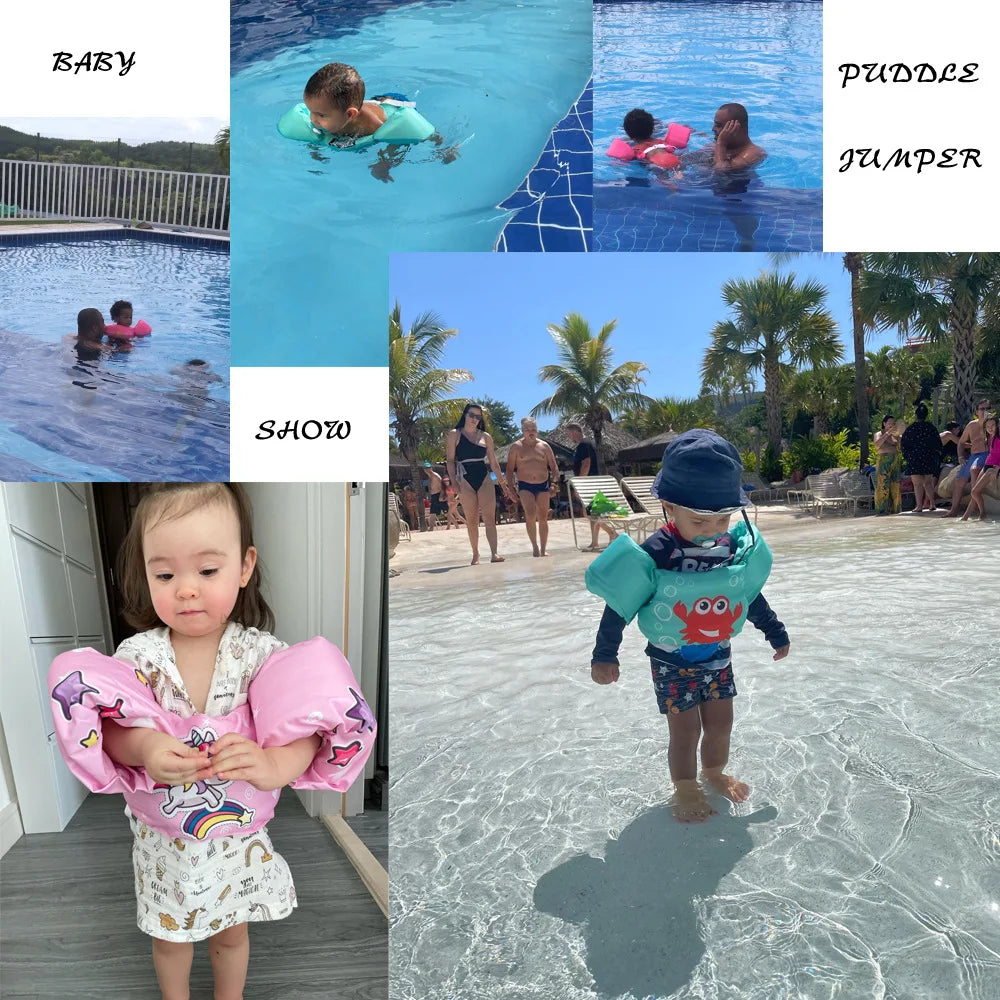 SphereGoods Kids' Swim Arm Bands – Safe & Fun Water Training