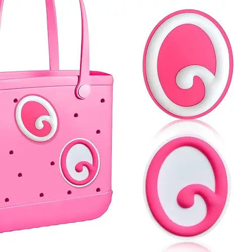 2PCS Alphabet Charms – 3D Letter Accessories for Personalizing Beach Bags