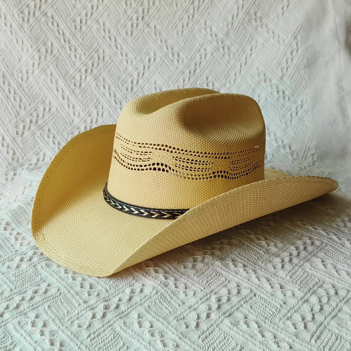 SphereGoods Natural Cowboy Hat