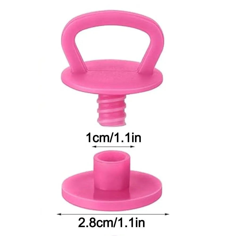 Rubber Bag Screw Caps – DIY Handle & Strap Accessories for Beach Bags