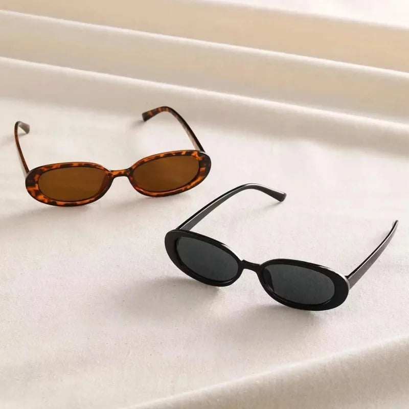 Vintage Oval Sunglasses – Luxury Designer-Inspired Shades