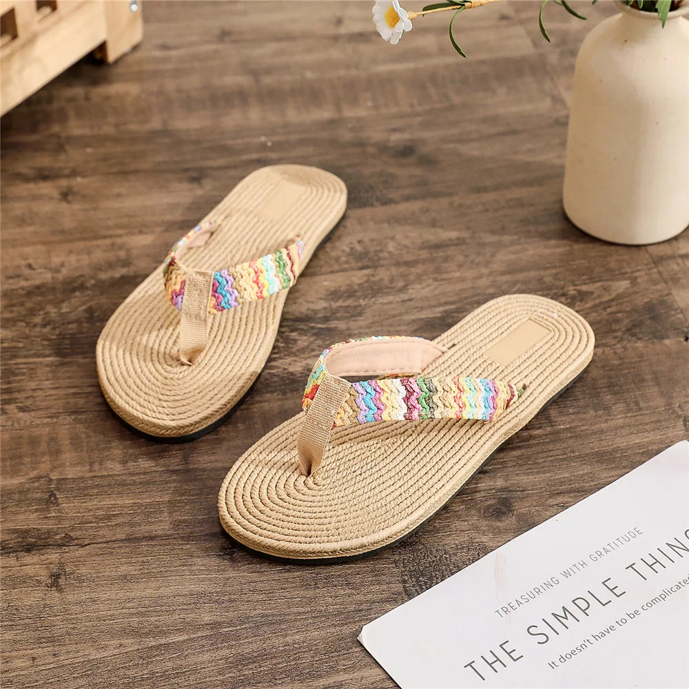 SphereGoods Faux Grass Sandals