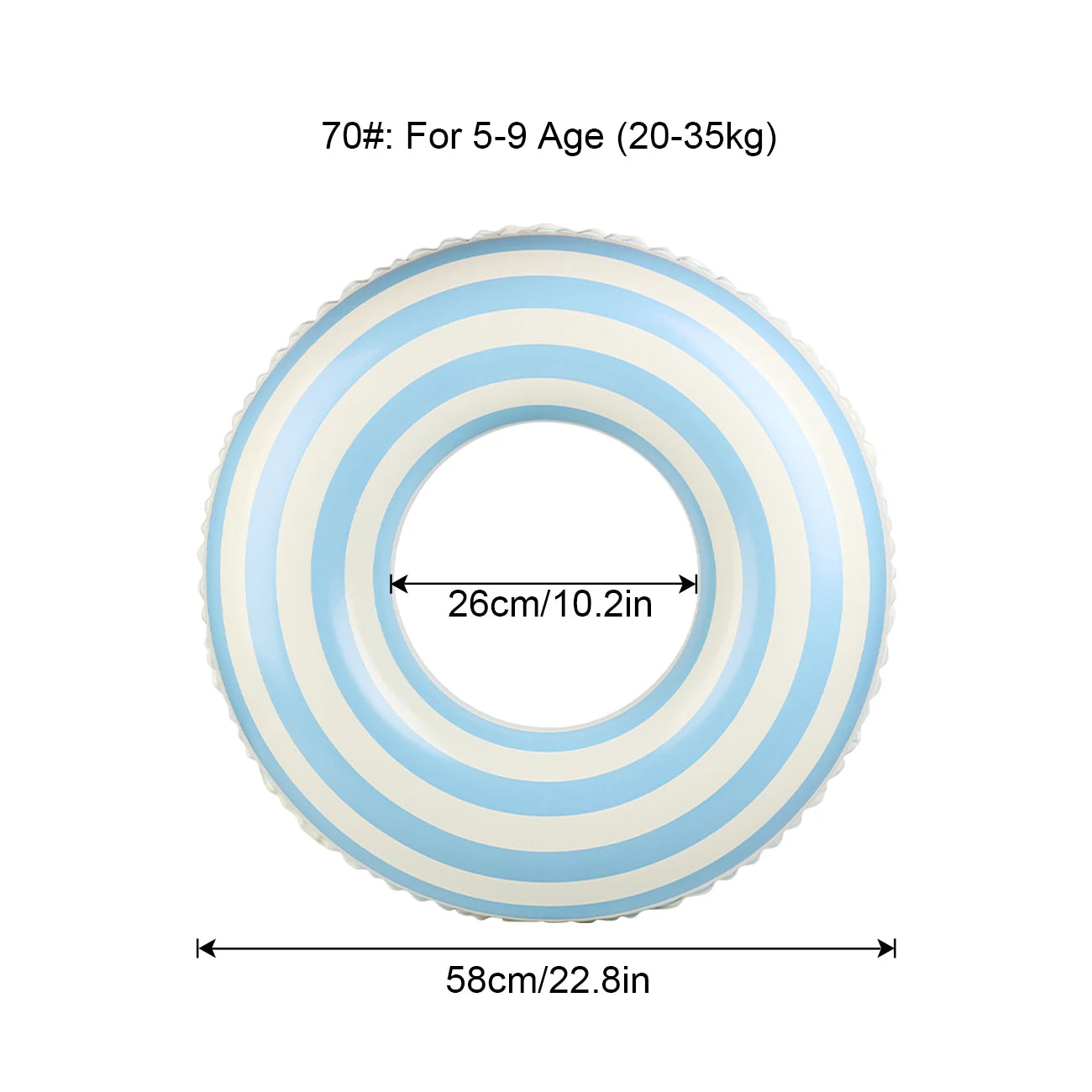 SphereGoods Inflatable Pool Floats – Swim Rings for Kids & Adults