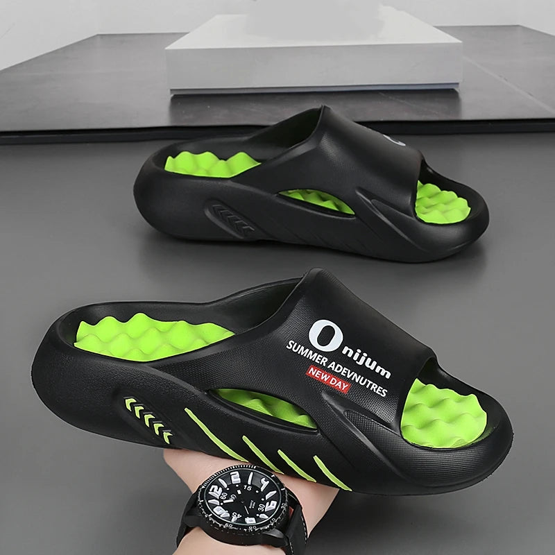 Men’s Massage Slippers – Comfortable Indoor & Outdoor Sandals