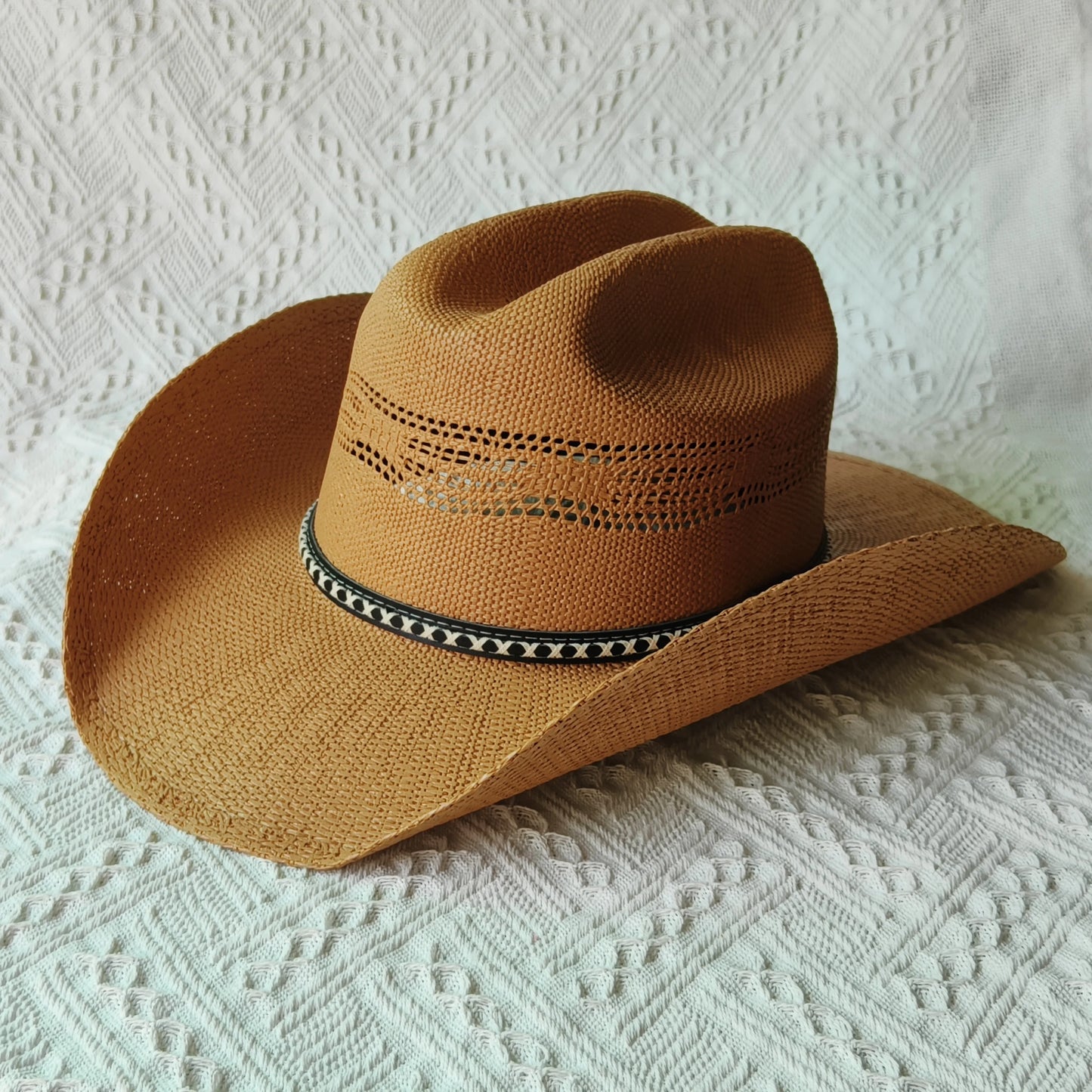 SphereGoods Natural Cowboy Hat