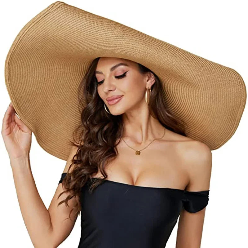 SphereGoods Oversized 70cm Beach Hat
