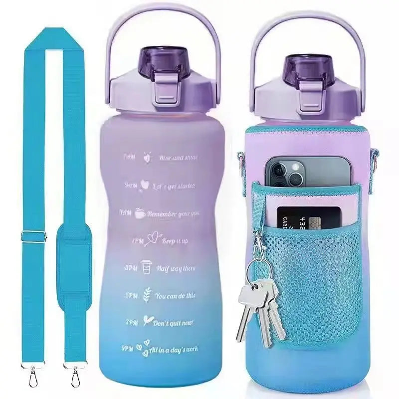 2L Water Bottle Sleeve – Insulated Case with Strap for Outdoor & Sports Use