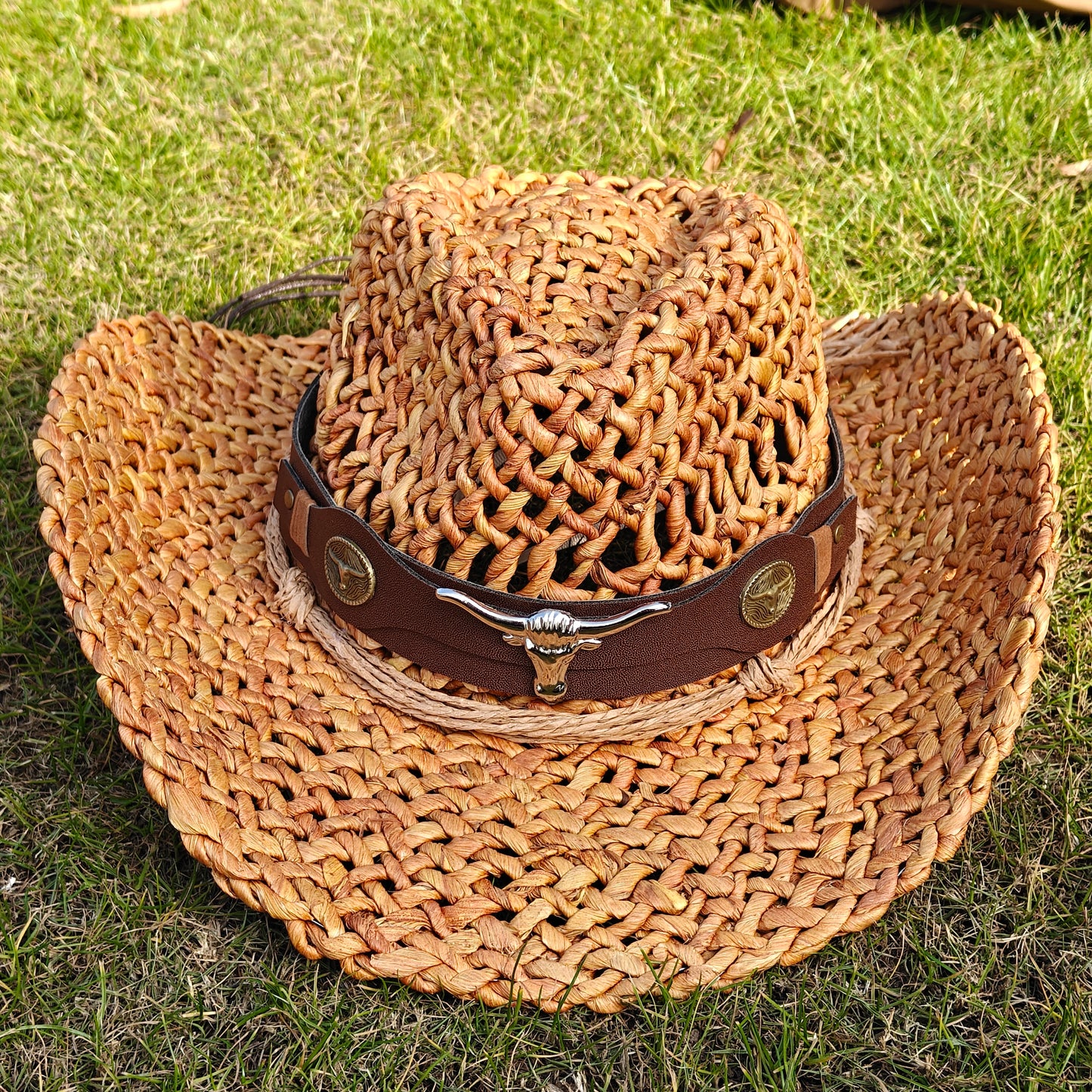 SphereGoods Natural Cowboy Hat
